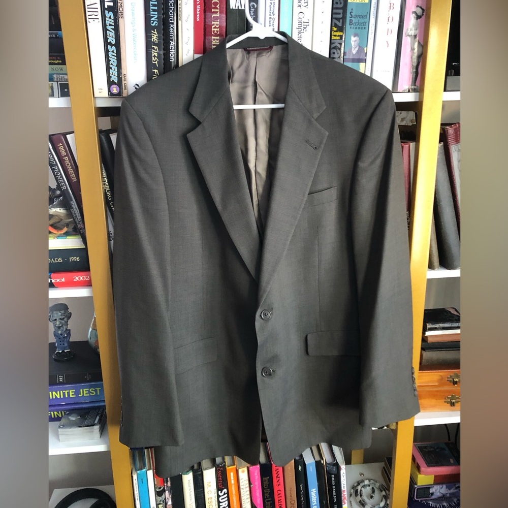 Vintage Mens Wool Blazer